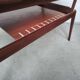 Table basse relevable en teck,  Danemark - 1960