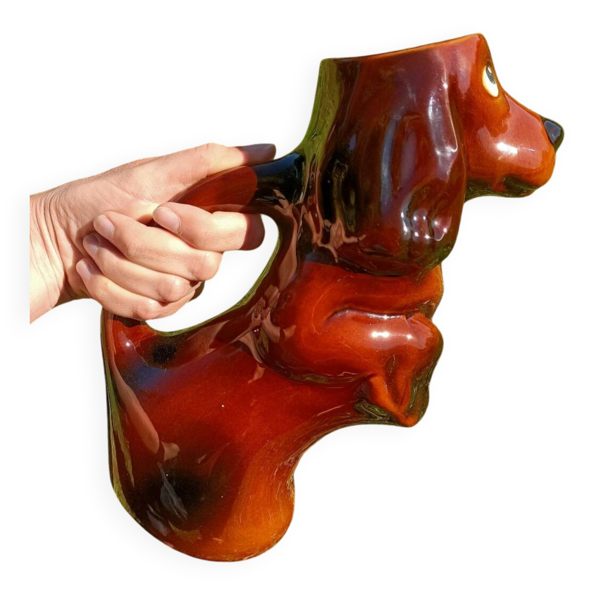 Carafe/Pitcher Dog motif