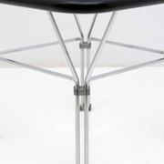 Table basse post-moderne en cristal et acier, attribuée à Niels Bendtsen, années 1970