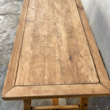 Cherry wood workshop table