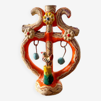 Mexican Tree of Life Candlestick