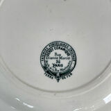 6 old plates in iron earth.