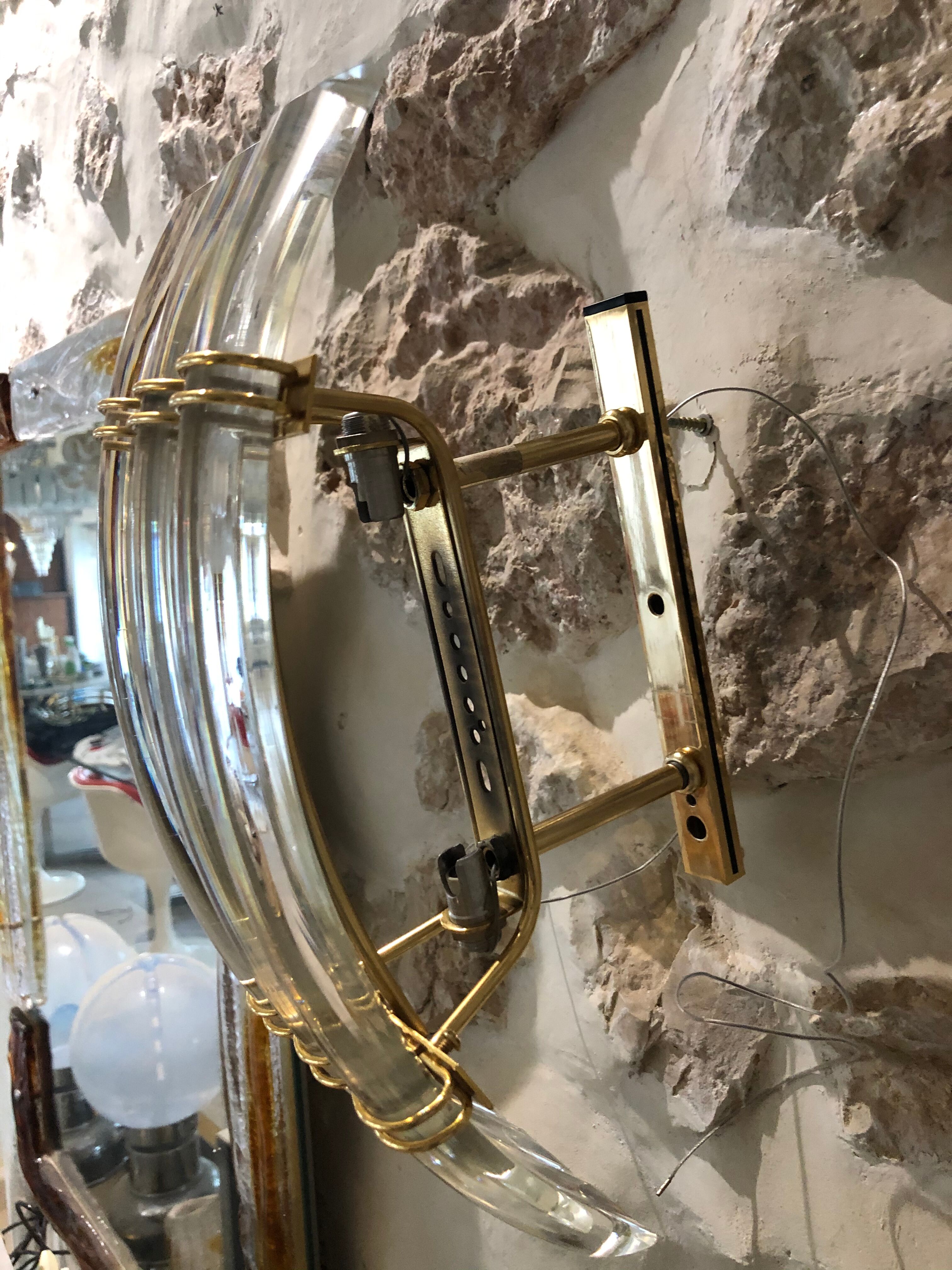 Apply Venini glass and gilding 1980