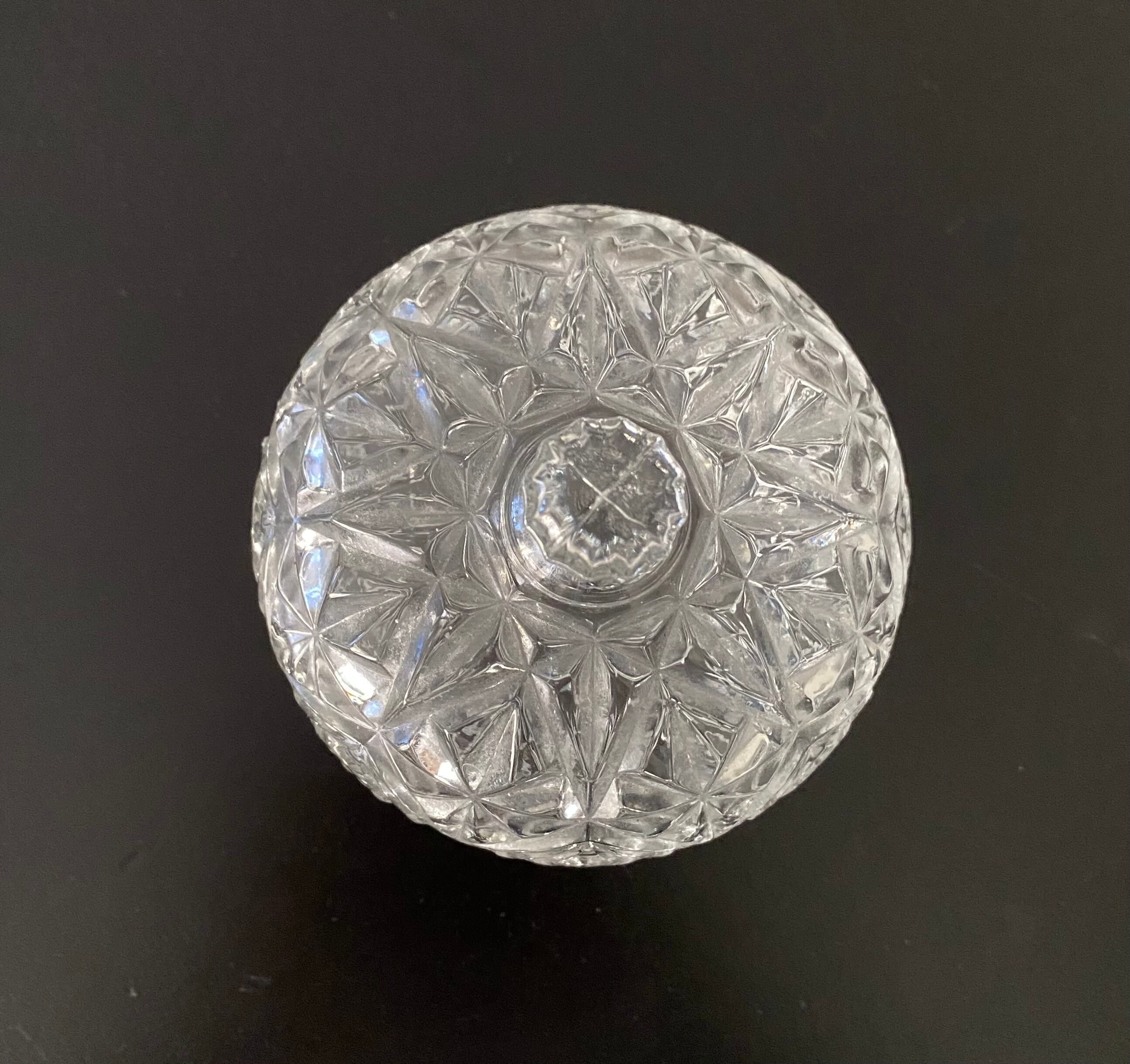 Glass candy box