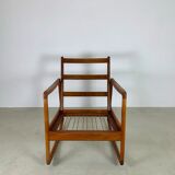 Rocking chair model 166 "senator" by Ole Wanscher for France and Daverkosen, Denmark, 1960s
