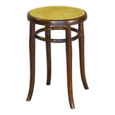 Tabouret de piano par Thonet 1910, cannage parfait