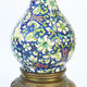 Pair of earthenware lamp legs in the taste of China