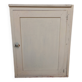 Meuble de rangement d'atelier ancien à une porte