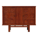 Brutalist Bar Cabinet in Oak, Belgium, 1970s