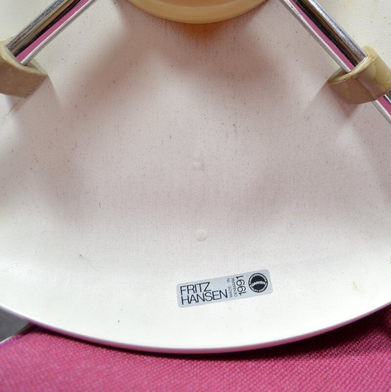 Chaise Arne Jacobsen pour Fritz Hansen 1991 vintage