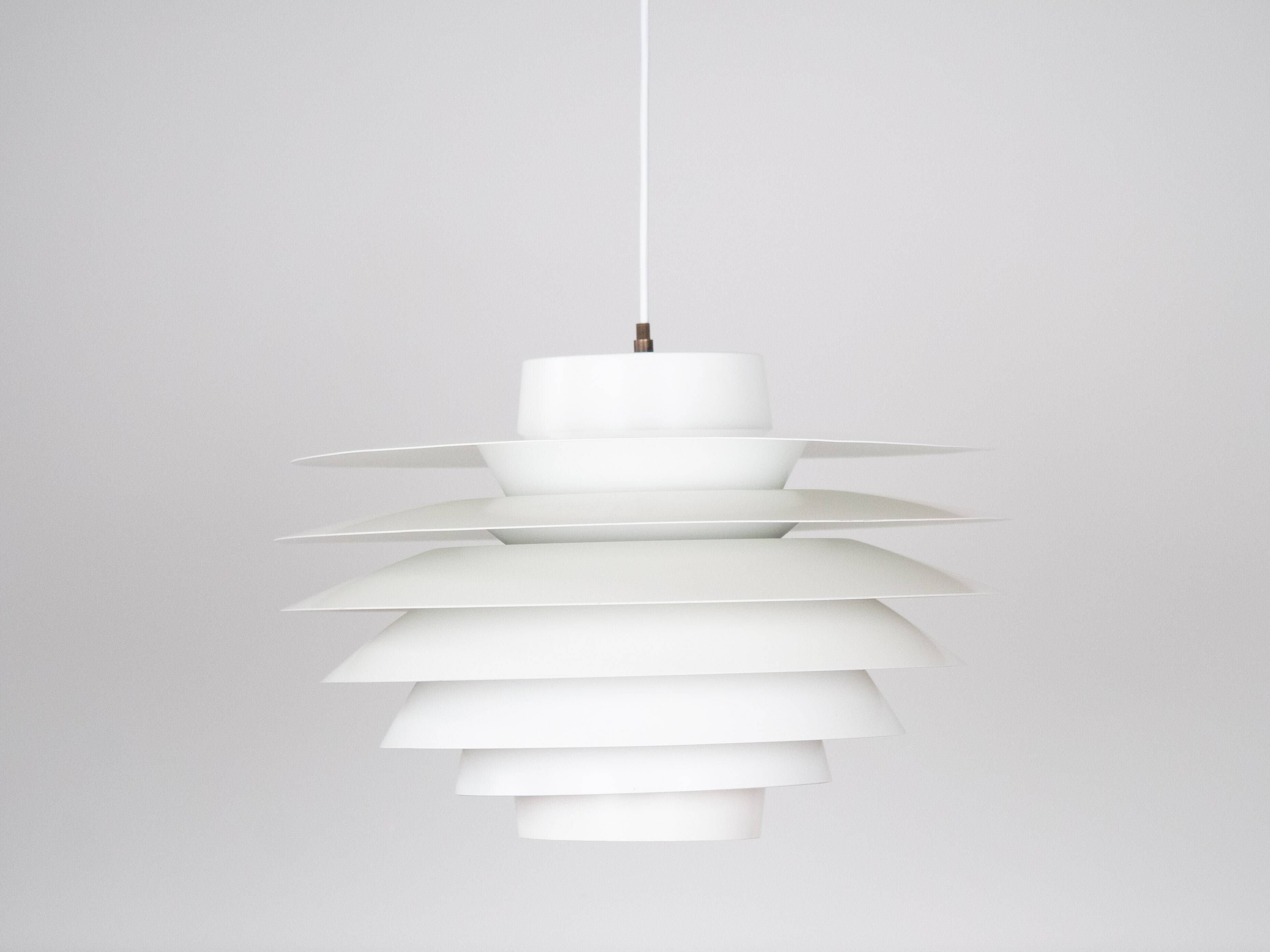 Danish vintage pendant lamp Verona by Svend Middelboe, Lyfa, 1962