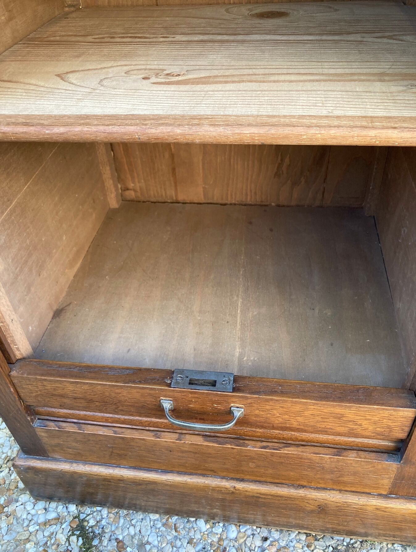 Vintage double curtain binder