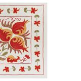 Hand knotted rug, vintage Turkish rug50x91 cm
