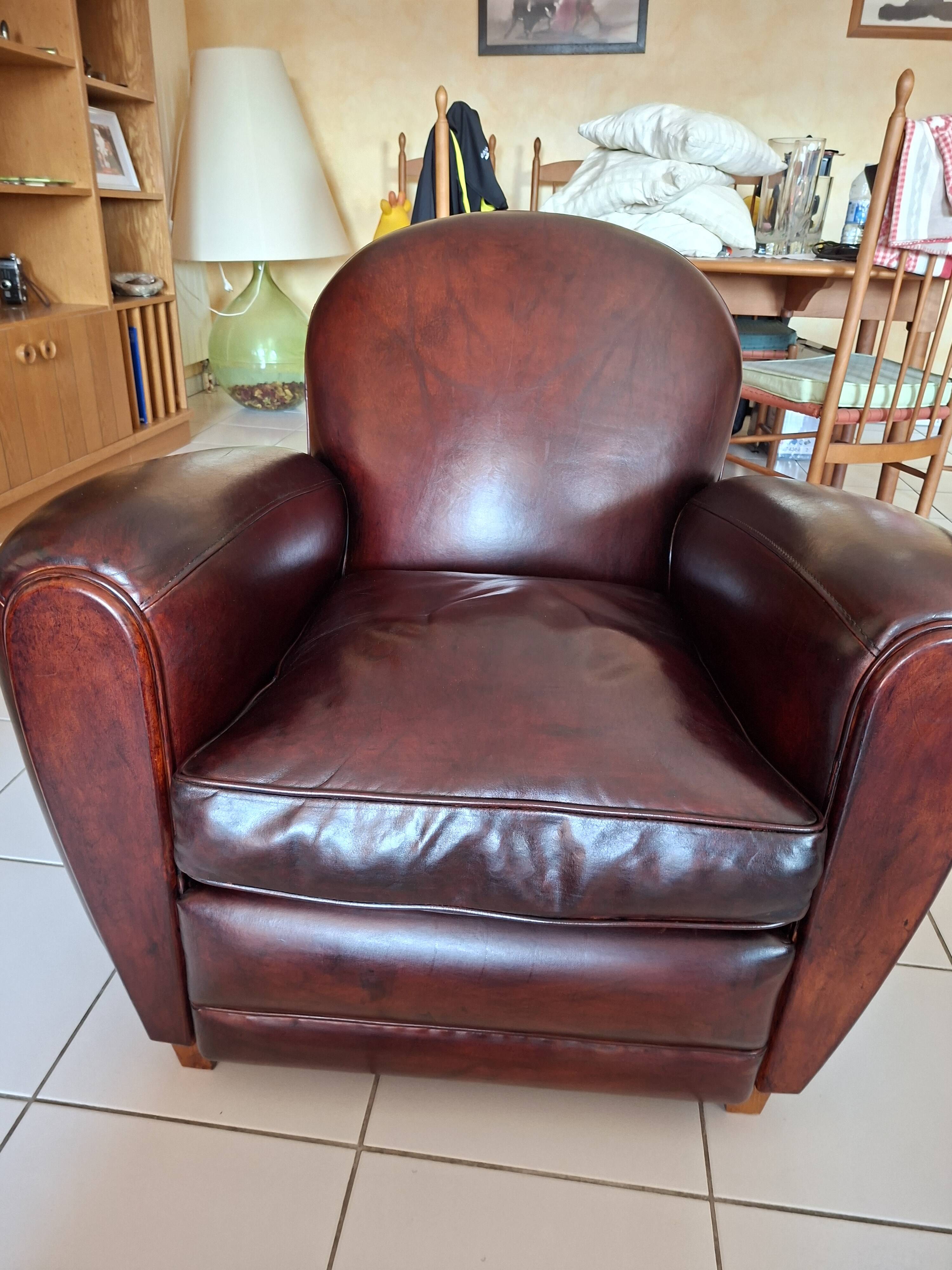 Leather living room set – Anjou Seat (Ralph) – St Nicolas model