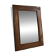 Solid wood mirror