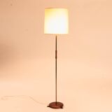 Floor light by Carl Fagerlund for orrefors, brass and teak