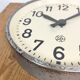 Industrial factory wall clock from Chronotechna, 1950s