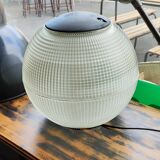 Old holophane ball industrial table lamp