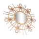 Miroir en rotin 62cm