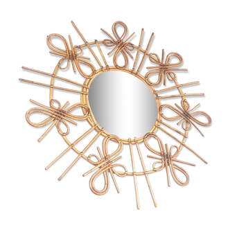 Rattan Mirror 62cm