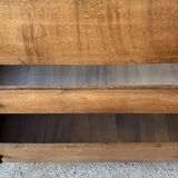 Chest of drawers, solid wood chest of drawers, 1950s