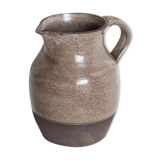 Signed sandstone pitcher