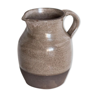 Signed sandstone pitcher