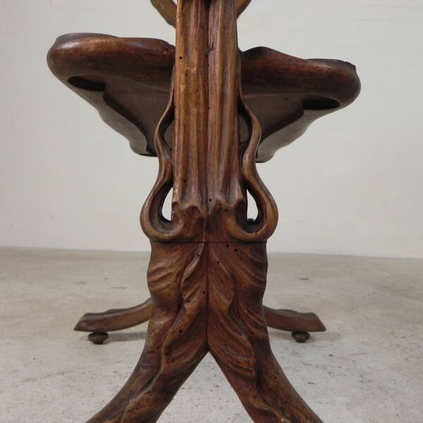 Table à thé Art Nouveau style Emile Galle