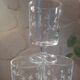 6 verres vintage gravés