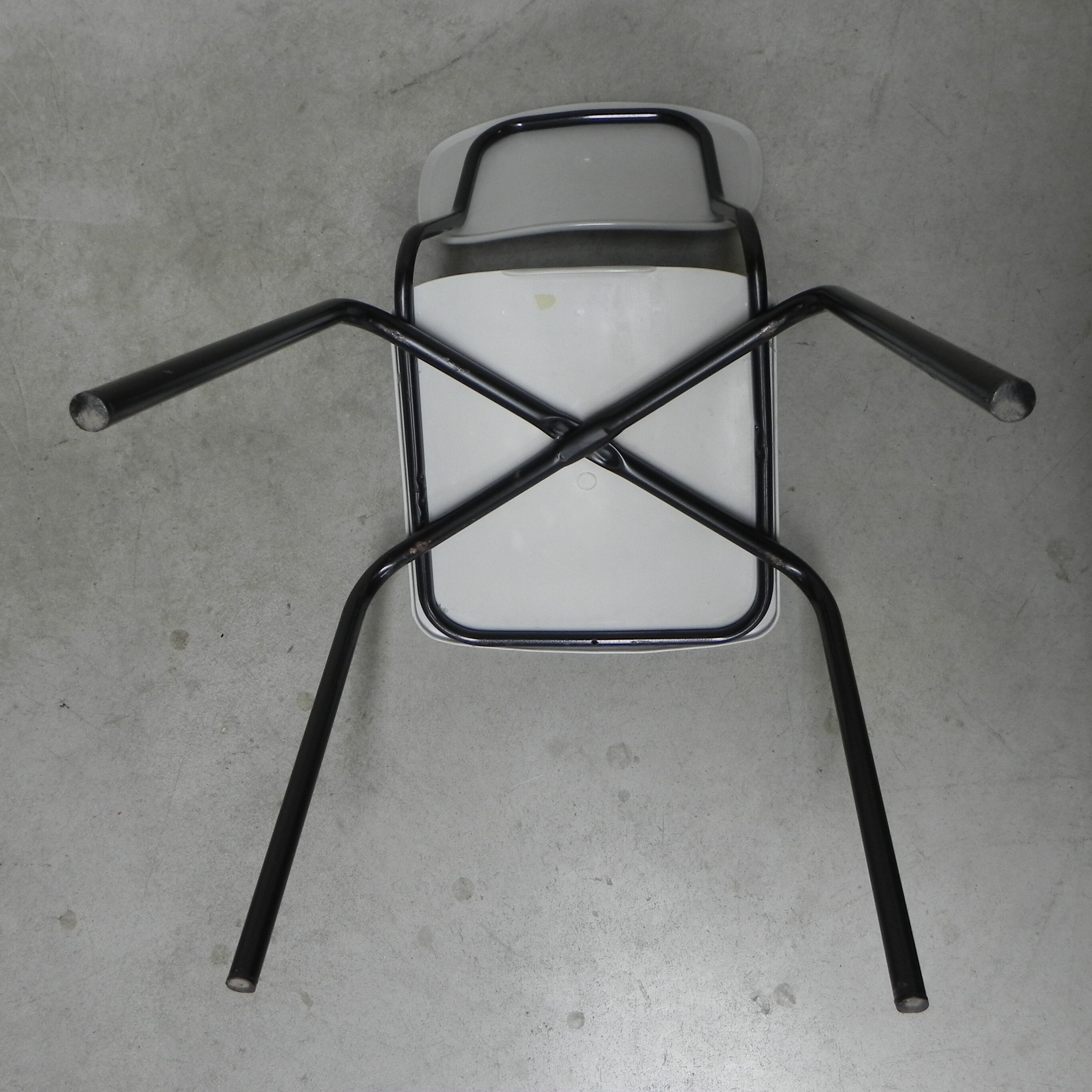 Vintage chair in gray