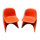 Chaises enfant casalino design années 70