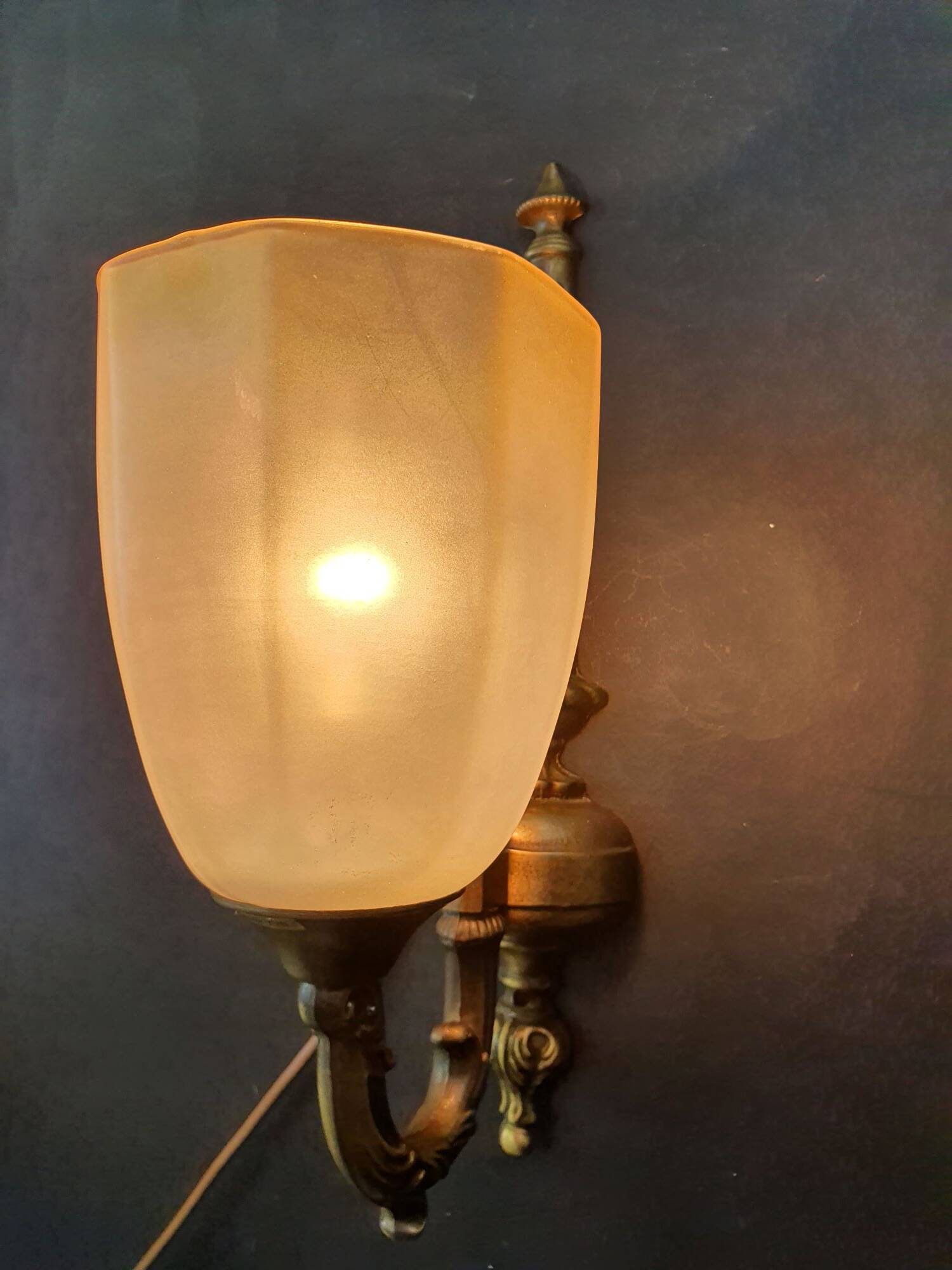 Pair of Art Deco wall sconces