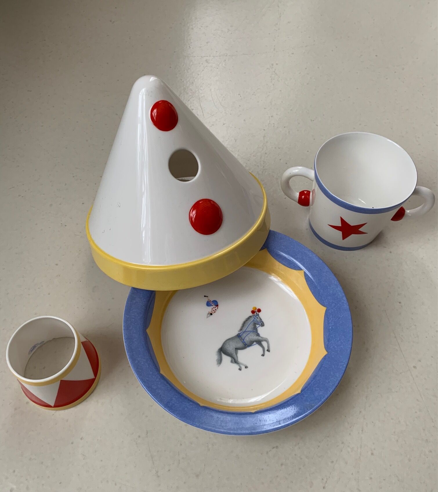 Ensemble Hermes porcelaine