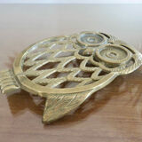 Brass trifle "hibou" in the 70s