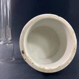 19th century oil lamp in Old Paris porcelain, Louis XVI style