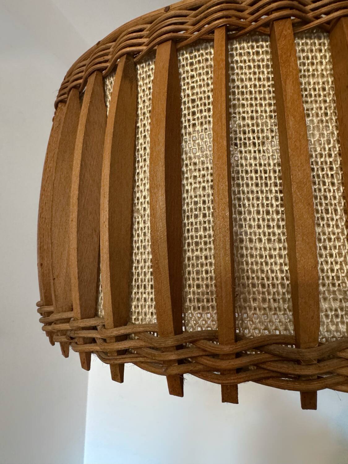 Scandinavian pendant light from the 60s