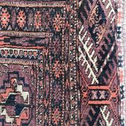 Tapis ancien Afghan Boukhara fait main 78X120 CM