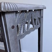 Art Deco umbrella stand from the 1930s, cast iron.