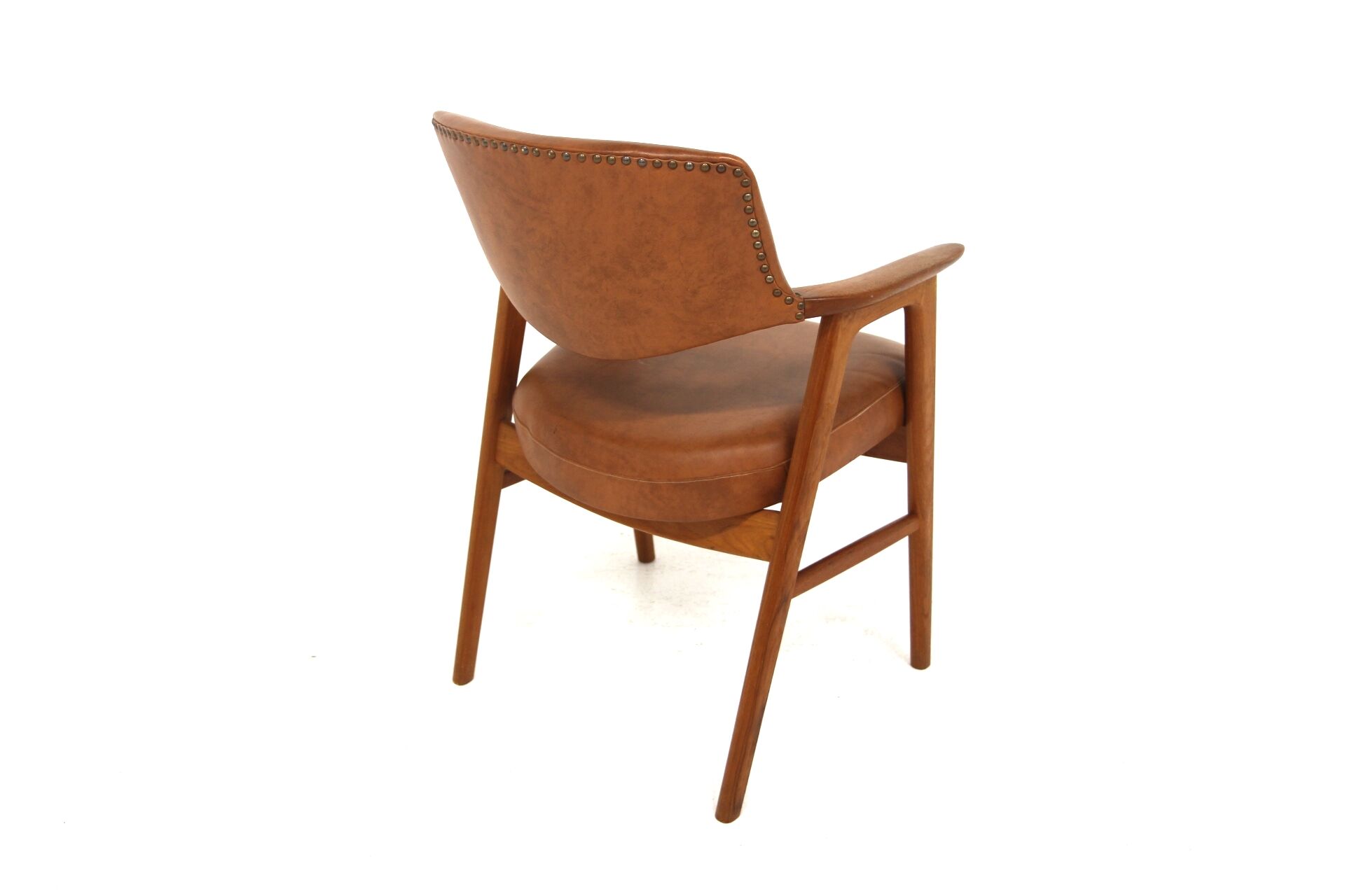 Scandinavian teak armchair Erik Kirkegaard Sweden 1960