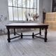 Oak table in Louis XIV style 1900