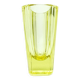 Art Deco vase, crystal, Moser, Czechoslovakia, 1930s