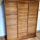 Triple curtain binder
