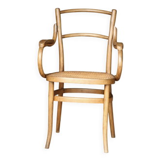 fauteuil en bois courbé  (Cambier ou Carton) vers 1900.
