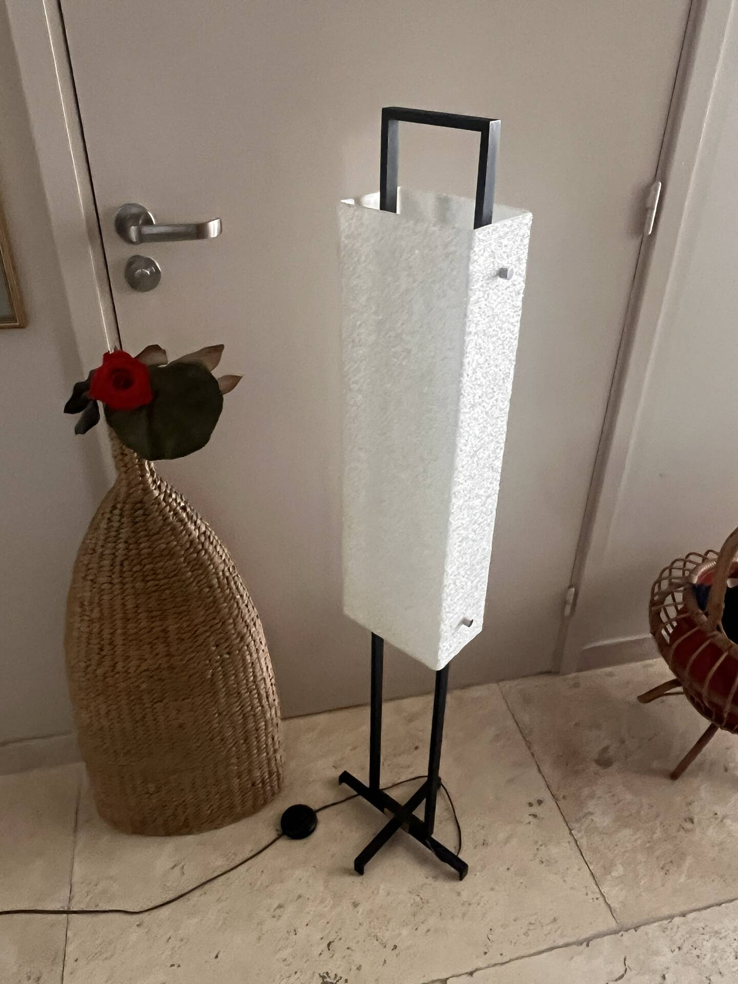 1960s design floor lamp for Arlus