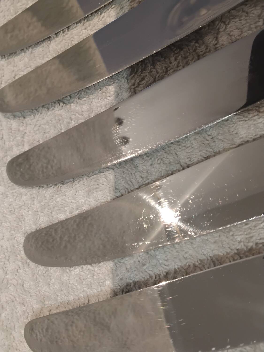 12 silver-plated table knives by silversmith Florinet Frionnet