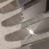 12 silver-plated table knives by silversmith Florinet Frionnet