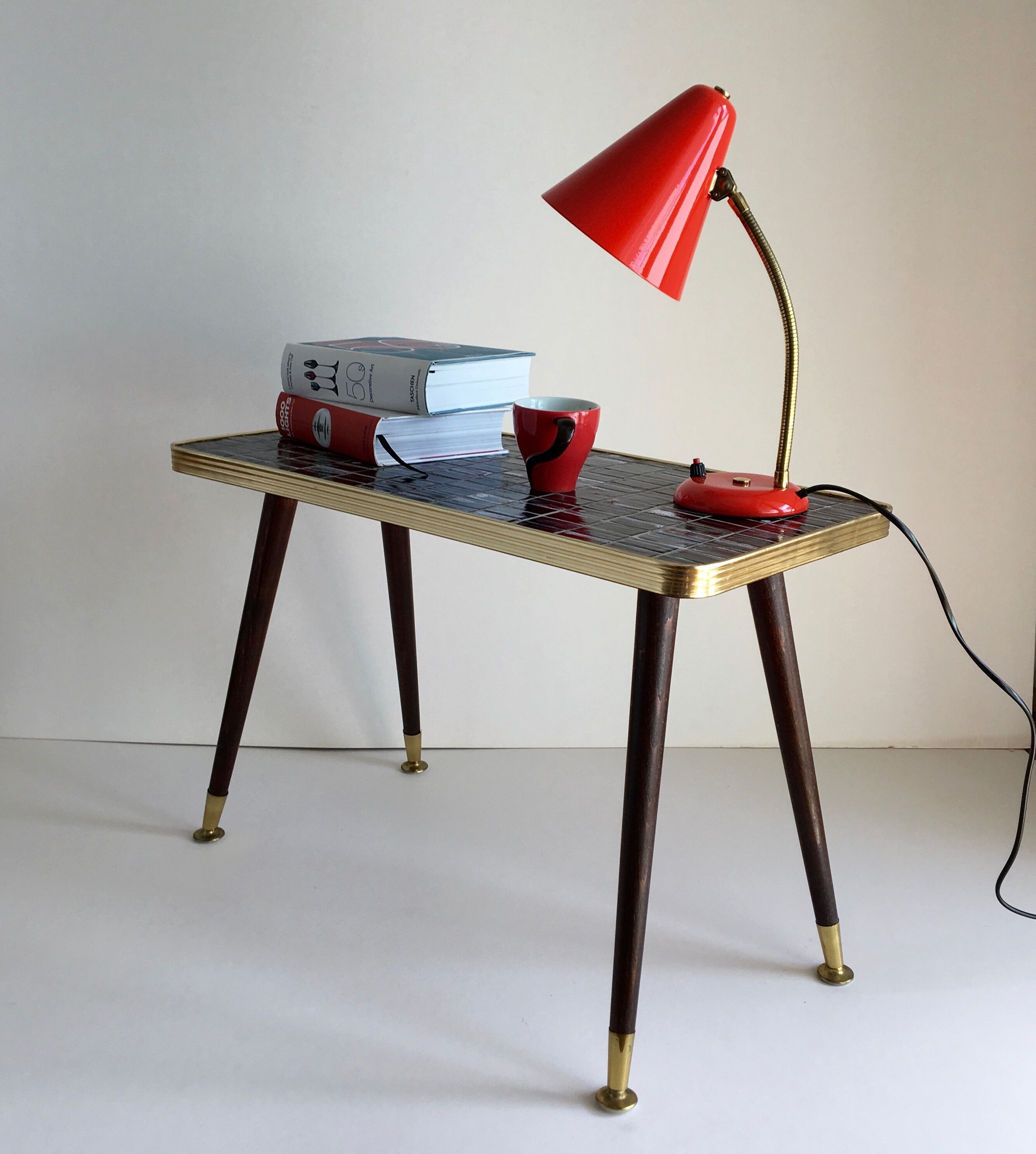 Vintage mosaic table, 1960s