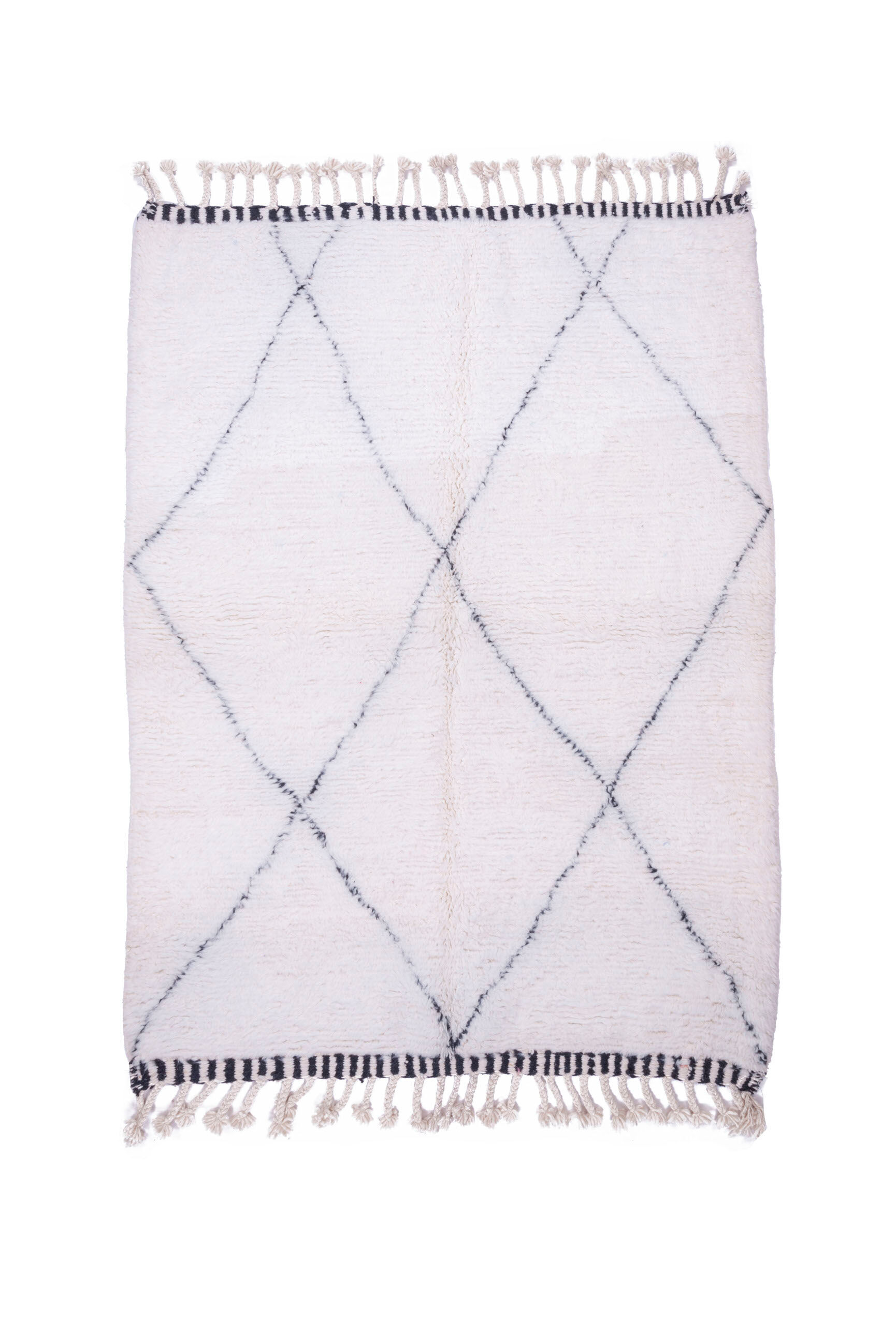 Tapis béni ouarain classique 176x237cm