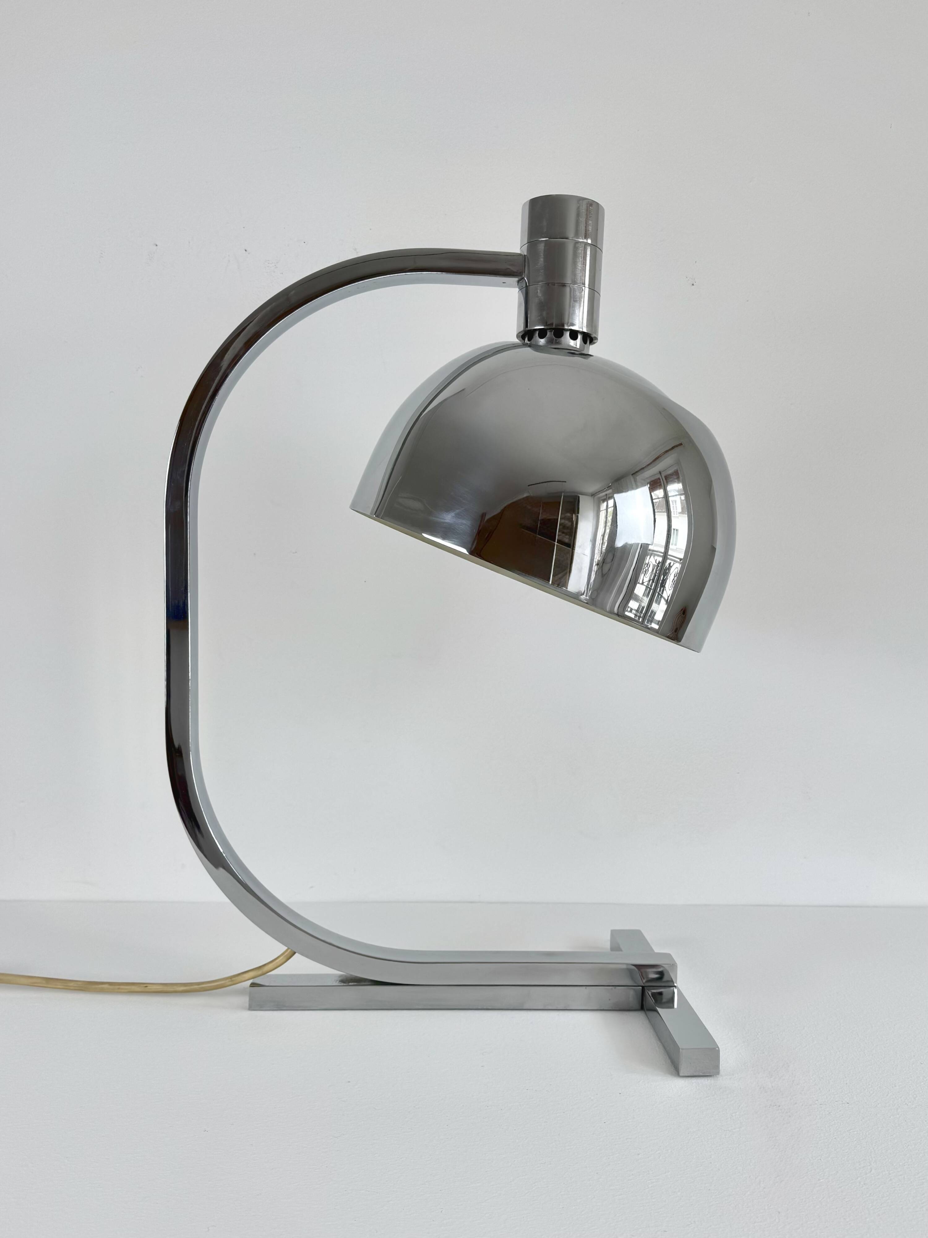 XL Lamp AM/AS by Franco Albini, chrome brass, Italy, 1960