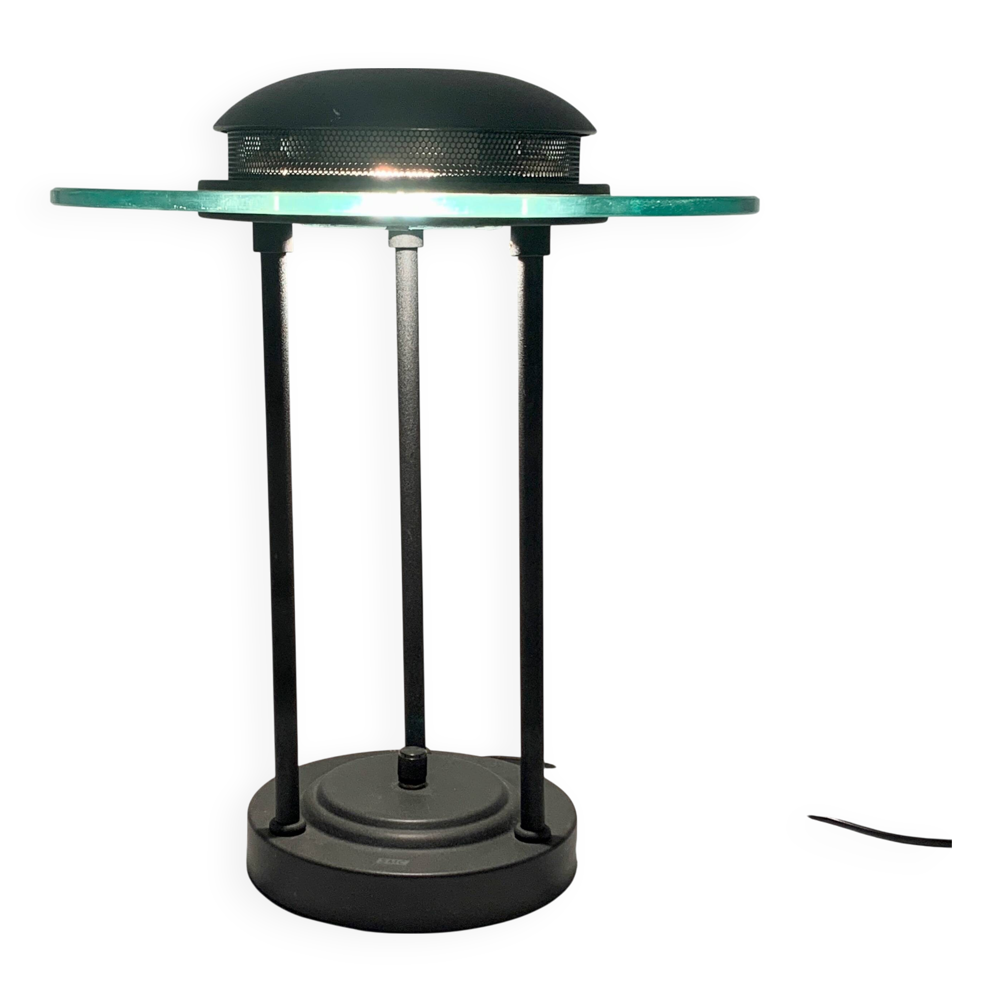 Saturn lamp by Robert Sonneman 1980